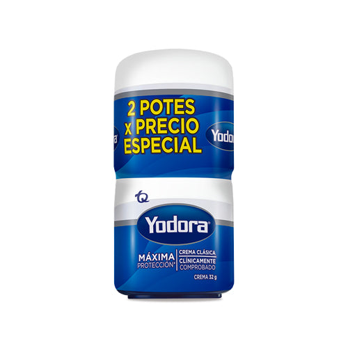 YODORA OFERTA 32 GR + 32 GR