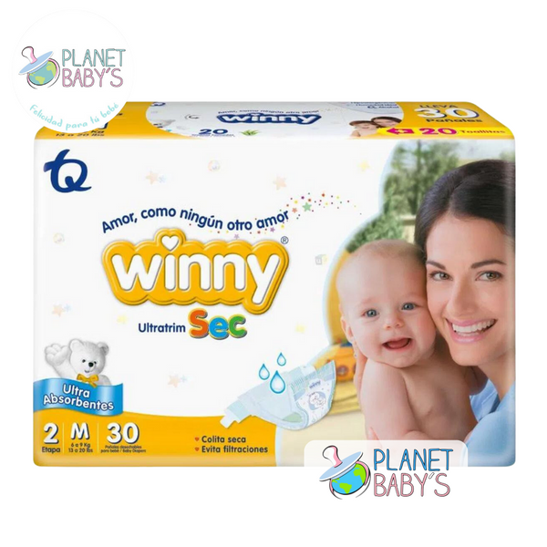 Pañales Winny Etapa 2 x 30 unidades