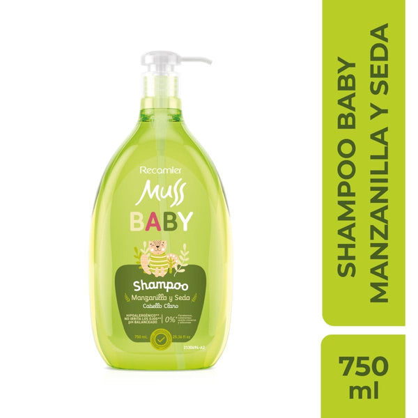 SHAMPOO MUSS BABY MANZANILLA 750  ML