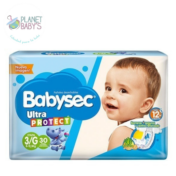 Pañales Babysec Etapa 3/G x 30 und