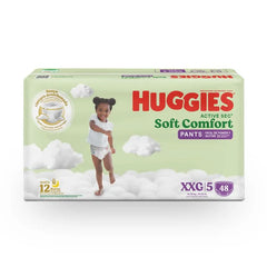 Pañales Huggies Soft comfort pants Etapa 5/XG x 48 unidades