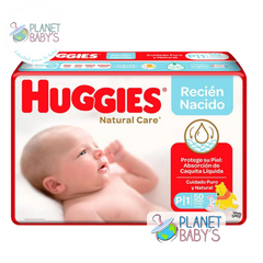 Pañales Huggies Natural Care Etapa 1/P x 50 unidades