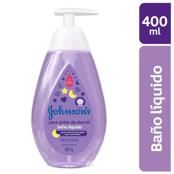 BAÑO LOQUIDO JOHNSONS ANTES DE DORMIR X 400 ML