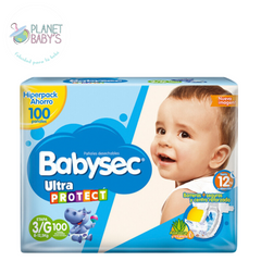 Pañales Babysec Etapa 3/G x 100und
