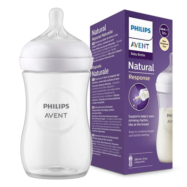 TETERO AVENT NATURAL RESPONSE 9 ONZAS BLANCO