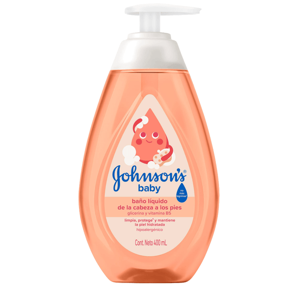 BAÑO LOQUIDO JOHNSONS GLICERINA X 400 ML