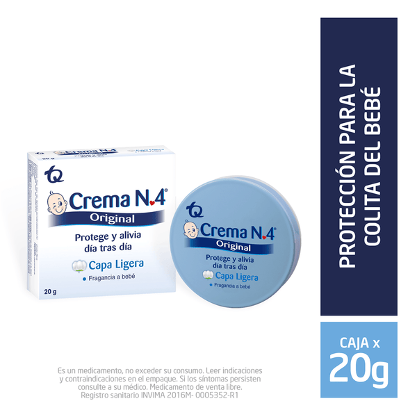 CREMA #4 20 GR ORIGINAL