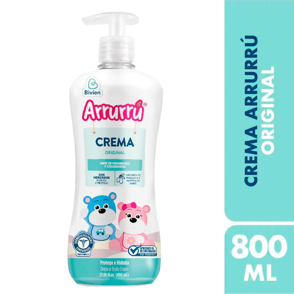 CREMA CORPORAL ARRURRU ORIGINAL 800 ML
