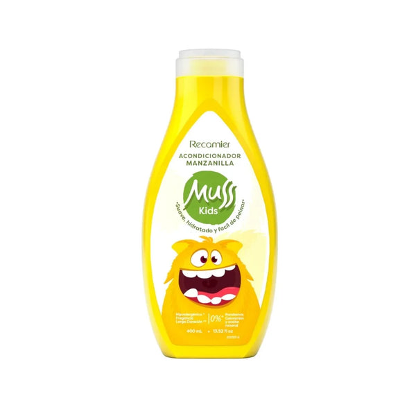 ACONDICIONADOR MUSS 400 ML MANZANILLA KIDS