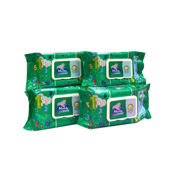 Pañitos moody 3 paquetes 100