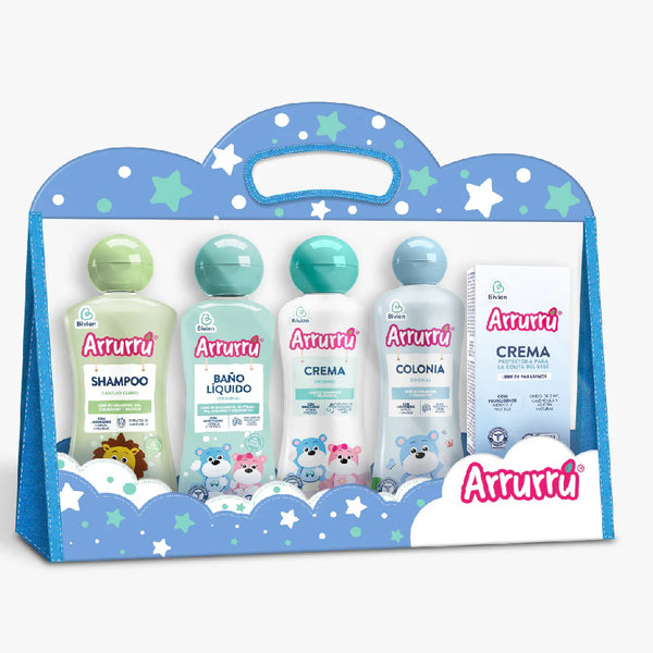ESTUCHE ABUELITA ARRURRU AZUL