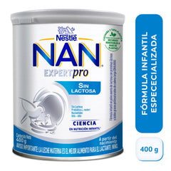 Leche NAN SIN LACTOSA 400 gr