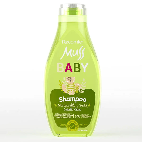 SHAMPOO MUSS BABY MANZANILLA 400 ML