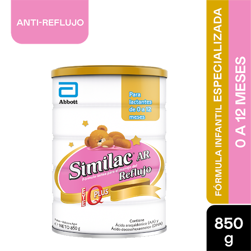 Leche SIMILAC ANTIREFLUJO AR x 850 gr