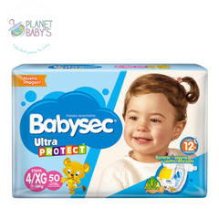 Pañales Babysec Etapa 4 /XG x 50 und