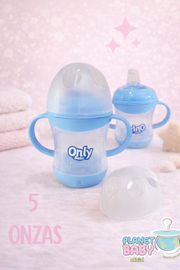 VASO DE ENTRENAMIENTO ONLY BABY 5 ONZAS