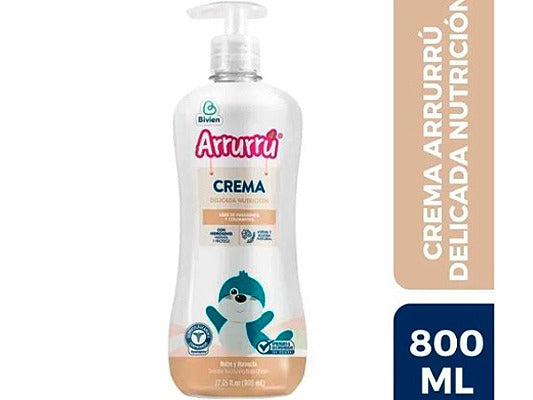 CREMA CORPORAL ARRURRU DELICADA NUTRICION 800 ML
