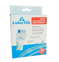 BOLSAS DE ALMACENAMIENTO COLORLIFE 30 UNDS