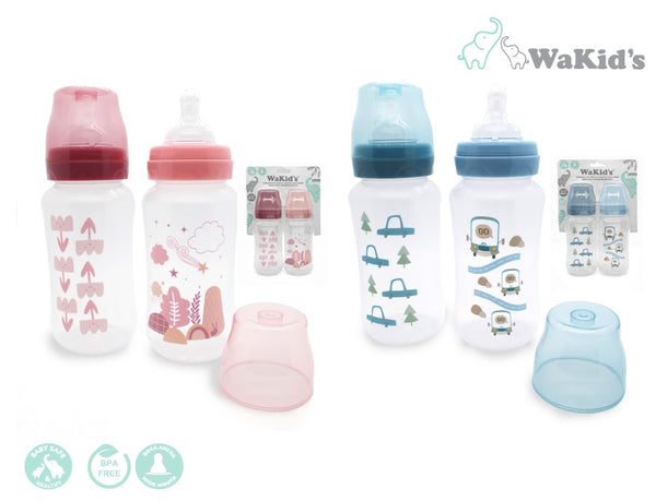 SET TETEROS X 2 WAKIDS 12 ONZAS