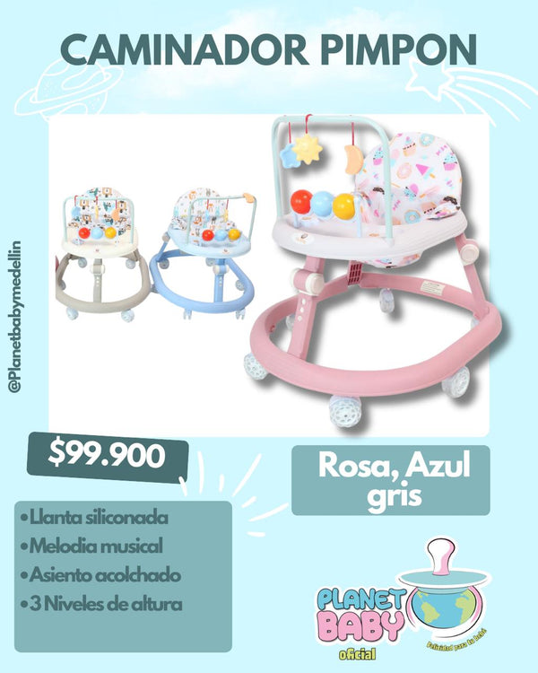 CAMINADOR MAXIBABY CANDY PINPON