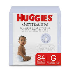 HUGGIES DERMA CARE ETAPA 3 G X 84 UNIDADES