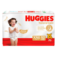 HUGGIES NATURAL CARE ETAPA 5 X 52 UNIDADES