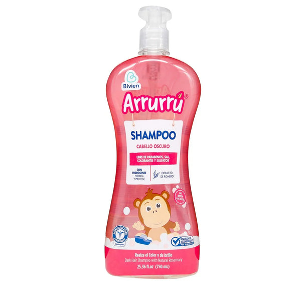 SHAMPOO ARRURRU 750 ML CABELLO OSCURO