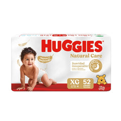 HUGGIES NATURAL CARE ETAPA 4 X 52 UNIDADES