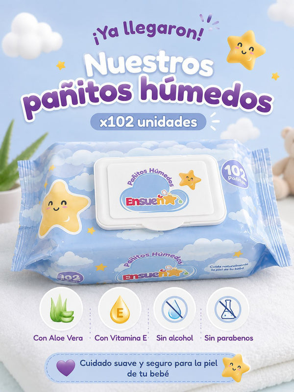 PAÑITOS HUMEDOS ENSUEÑO 102