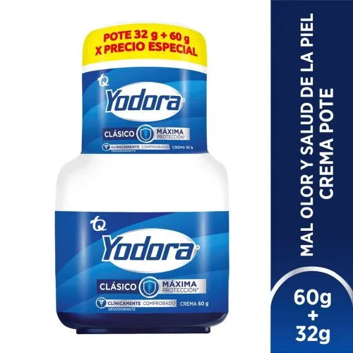YODORA OFERTA 32 GR + 60 GR