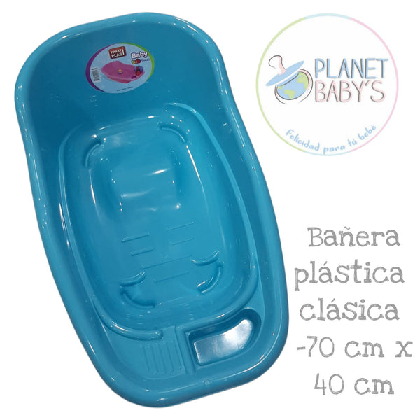 Bañera plástica sencilla